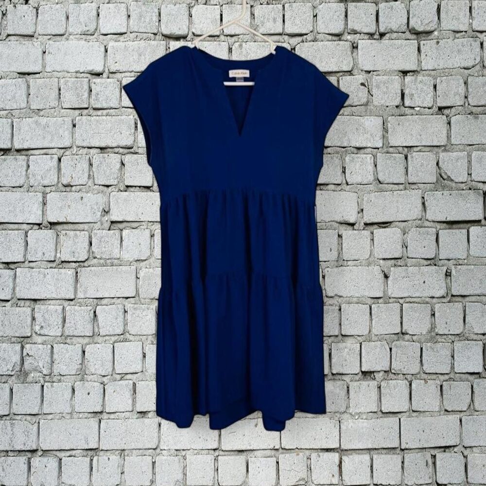 Calvin Klein Women's Blue Dress Size 4